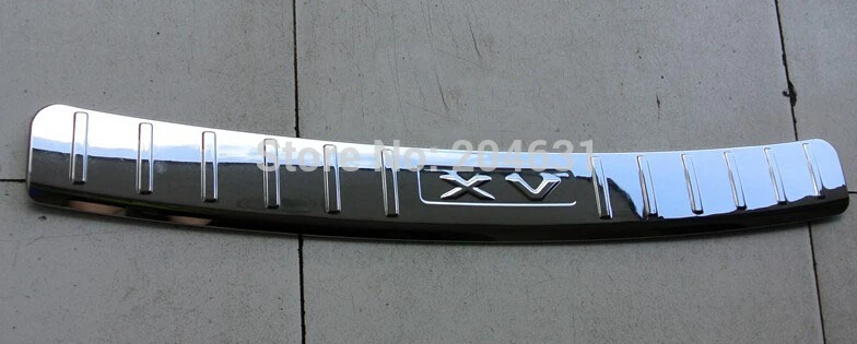 

High quality chrome Rear bumper Protector Sill For 2012 2013 2014 SUBARU XV
