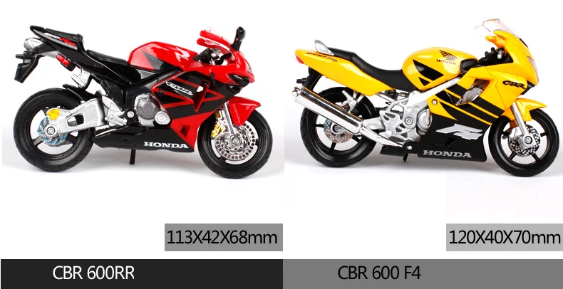 Maisto 1:18 Scale Motorcycle Toy Alloy Motorbike VFR CBR600RR CRF450R Collectible Model Toys Cars Gift