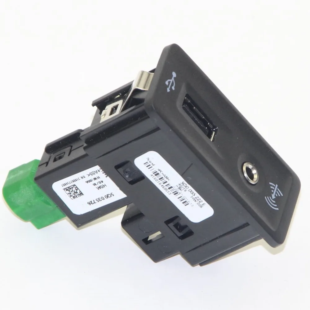 1 компл. автомобиля AUX и USB переключатель для Гольф 7 5g0 035 222 e 5q0 726 5g0035222e 5q0035726e|golf