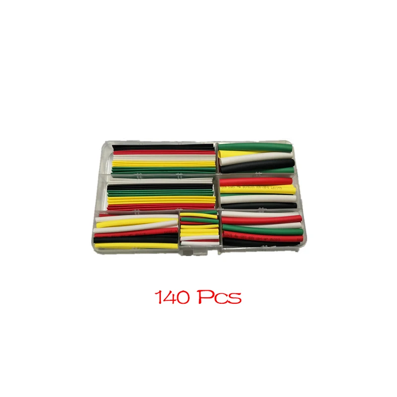 В продаже разноцветные и различные характеристики термоусадочные трубки