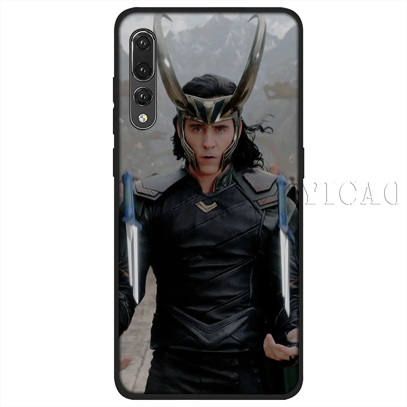 IYICAO Thor Marvel Loki Мягкий силиконовый чехол для телефона Huawei P30 P20 Pro P10 P9 P8 Lite Mini 2017 2016 2015