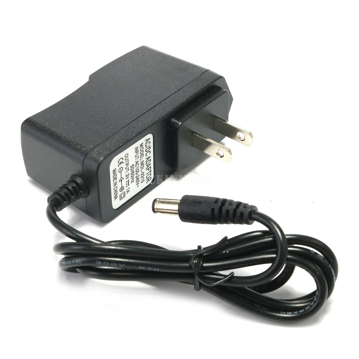 

100Pcs/Lot 1x AC/DC Adaptor 3V 1A Power Supply Charger Converter Adapter 5.5/2.1mm US Plug