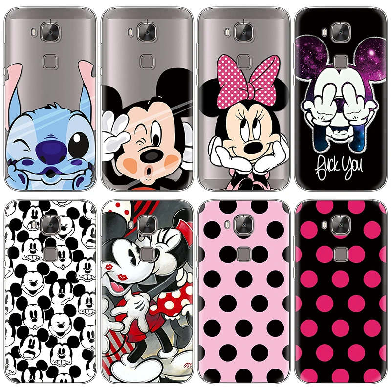 Чехол для Fundas huawei G8 чехол с рисунком милого TPU с рисунком Роскошные прозрачные для huawei G7 плюс 5,5 дюймов Задняя крышка сумки Coque