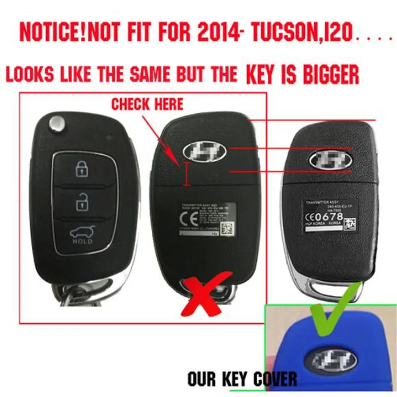 Чехол для автомобильного ключа KIA Rio K2 K5 Sportage R Forte CERATO Hyundai ix35 iX45 iX25 i20 Sonata Verna Elantra