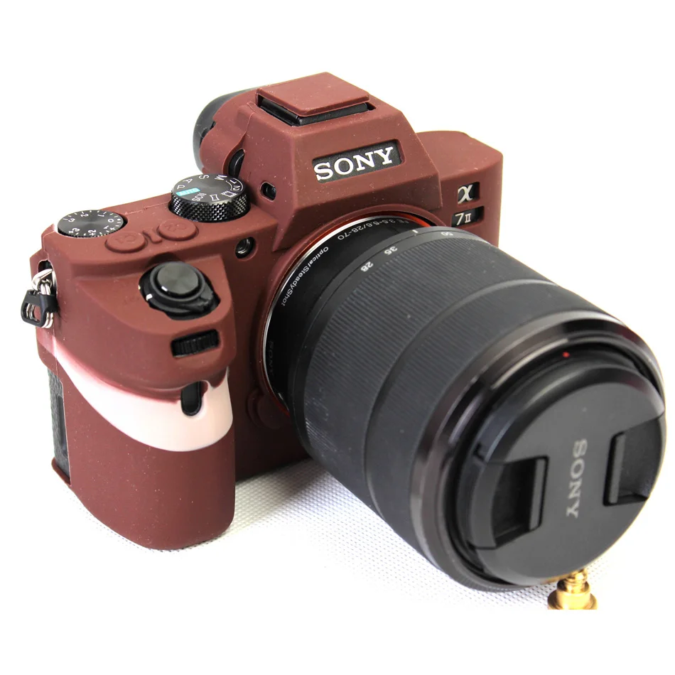 Мягкий силиконовый чехол для SONY Alpha A7 ii резиновый защитный корпус камеры II