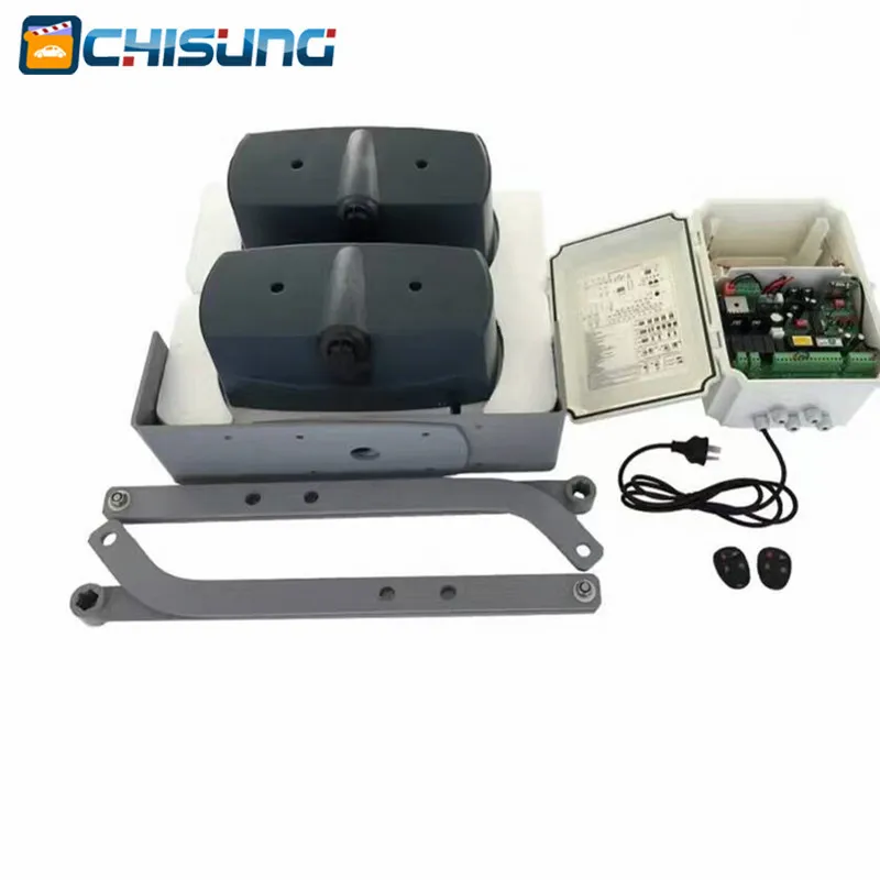 Автоматическая система с шарнирным рычагом для ворот двумя двигателями 500 кг DC24V