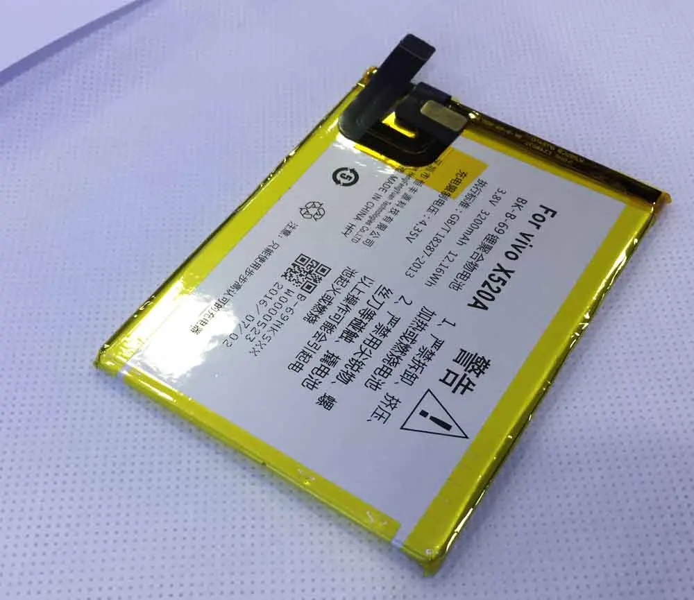 Для VIVO Xplay 3S X520L X520A аккумулятор BK B 69 hfy 3 8 V 3200mAh|3200mah battery|3.8v batterybattery 3.8v |