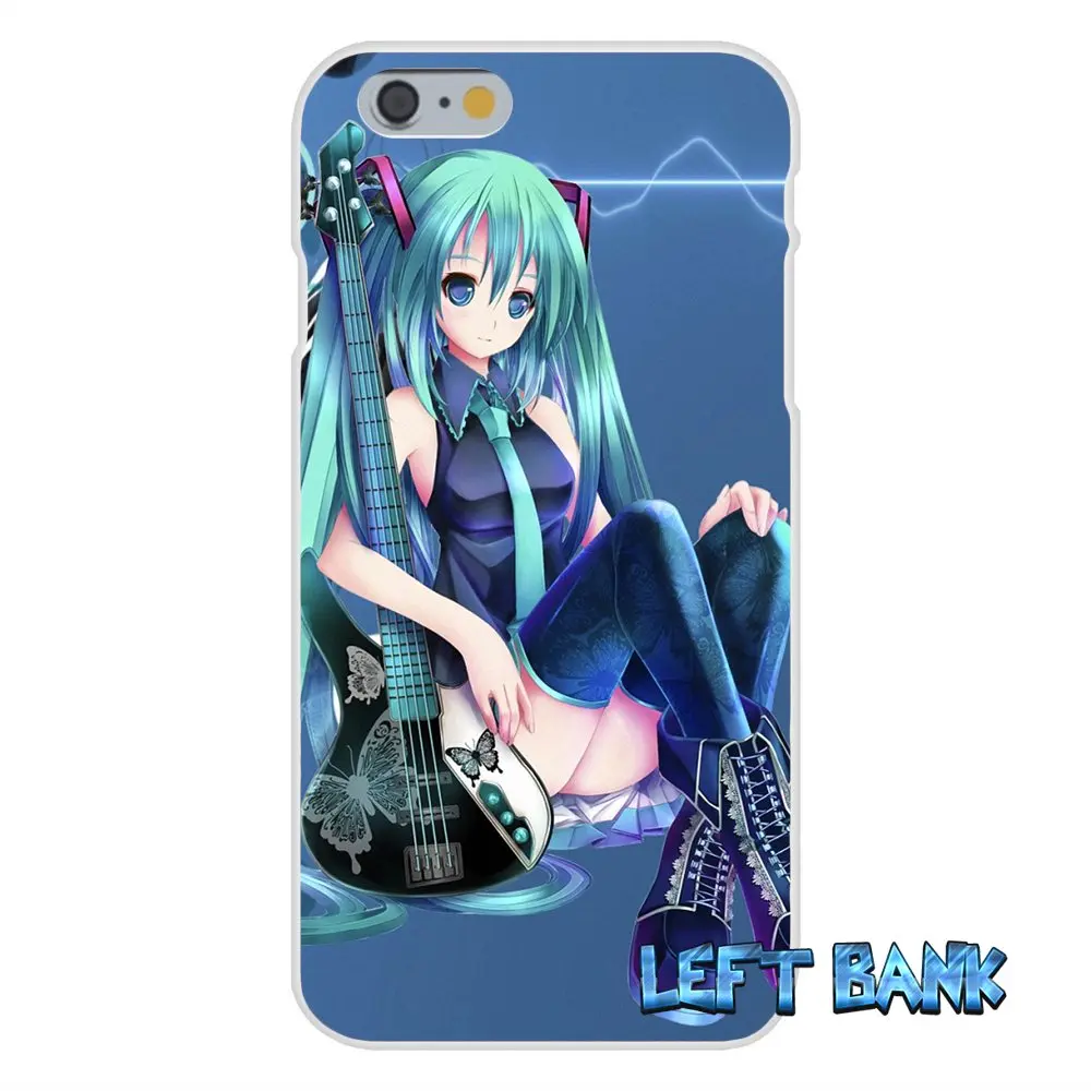 Чехол Anime Dakimakura Japan Hatsune Miku из мягкого силикона TPU с прозрачной задней панелью для Xiaomi Redmi 3 3S Pro Mi3 Mi4 Mi4C Mi5S Note 2 4.