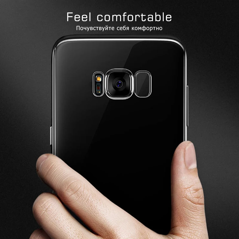 Для samsung Galaxy M10 M20 M30 A6 A7 A8 плюс 2018 S8 S9 J3 J7 J8 чехол мягкий ясно силиконовые задняя