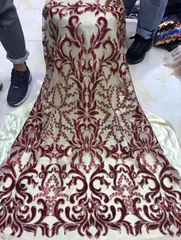New design JIANXI.C-121614 For Wedding Latest African French Embroidery Net Lace Fabric for party | Дом и сад