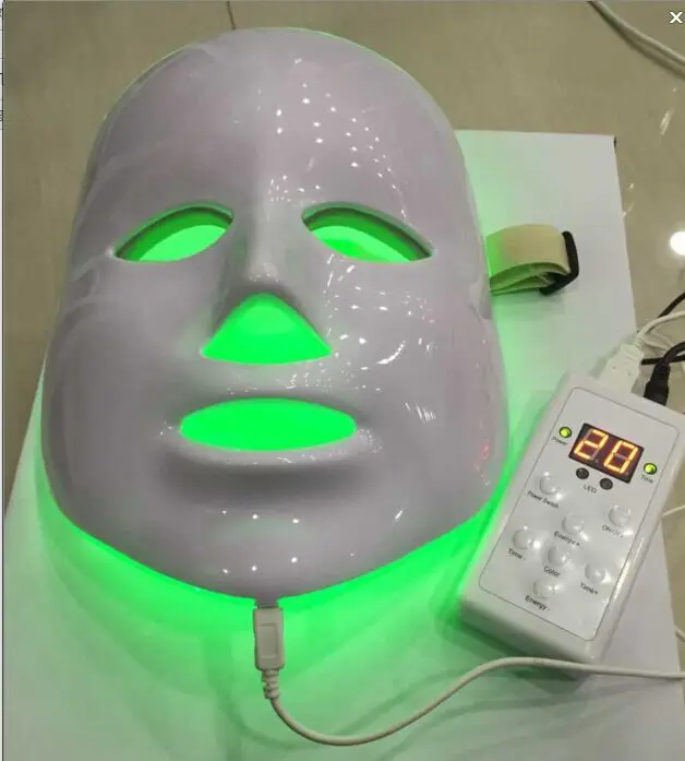 Фотоновая светодиодная маска для лица омоложение кожи антивозрастной