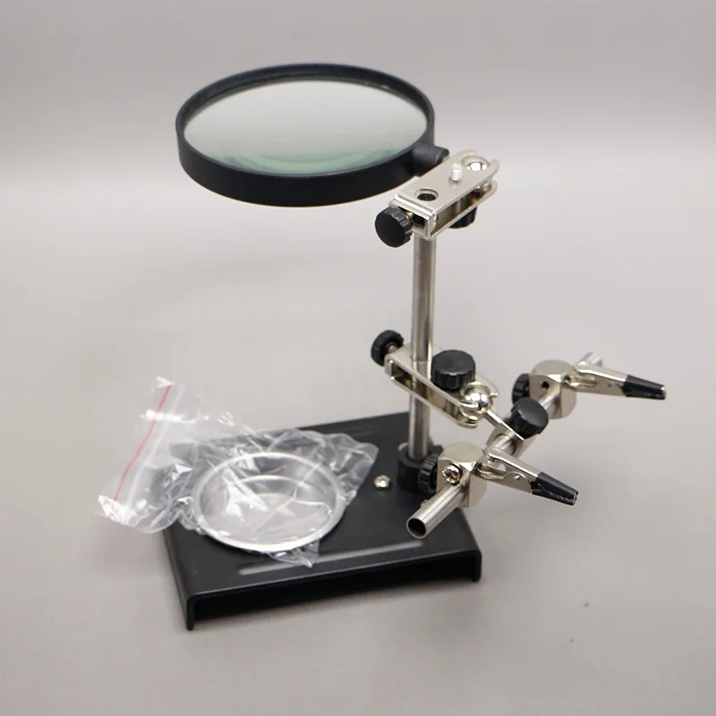SY 209A подставка для паяльника увеличительное Стекло электрическая железная доска
