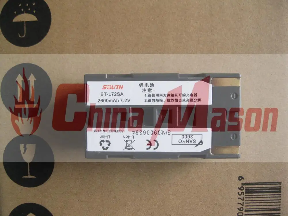 7 2 V 2600mAh BT L72SA Аккумулятор для серии South 9600 S82 GPS GNSS|batteries s3|batteries for smoke detectorsbattery hd2 |