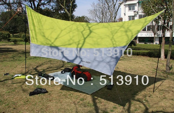 Брезентовая Палатка/беседка/тент от солнца с серебряным покрытием 5*5 м|shade tent|design