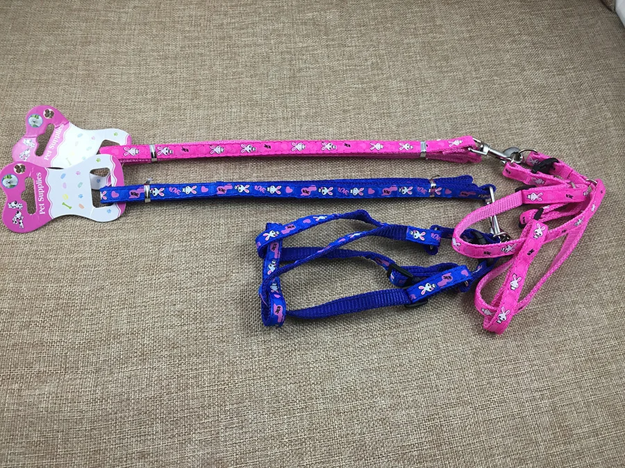 6 шт./лот поводок для собак Регулируемый тренировочный ошейник поводки и ошейники