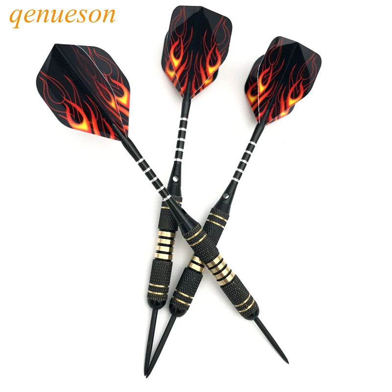 

New Hot High Quality 3 piece of Hard Tip Brass Darts 24g Professional Darts Indoor Sports Dart Needle for Sporting Game qenueson