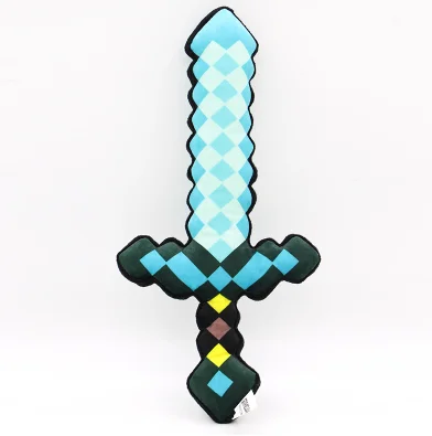 Новинка 2017 года minecrafter Игрушечные лошадки Minecraft плюшевые меч Пикакс Книги об