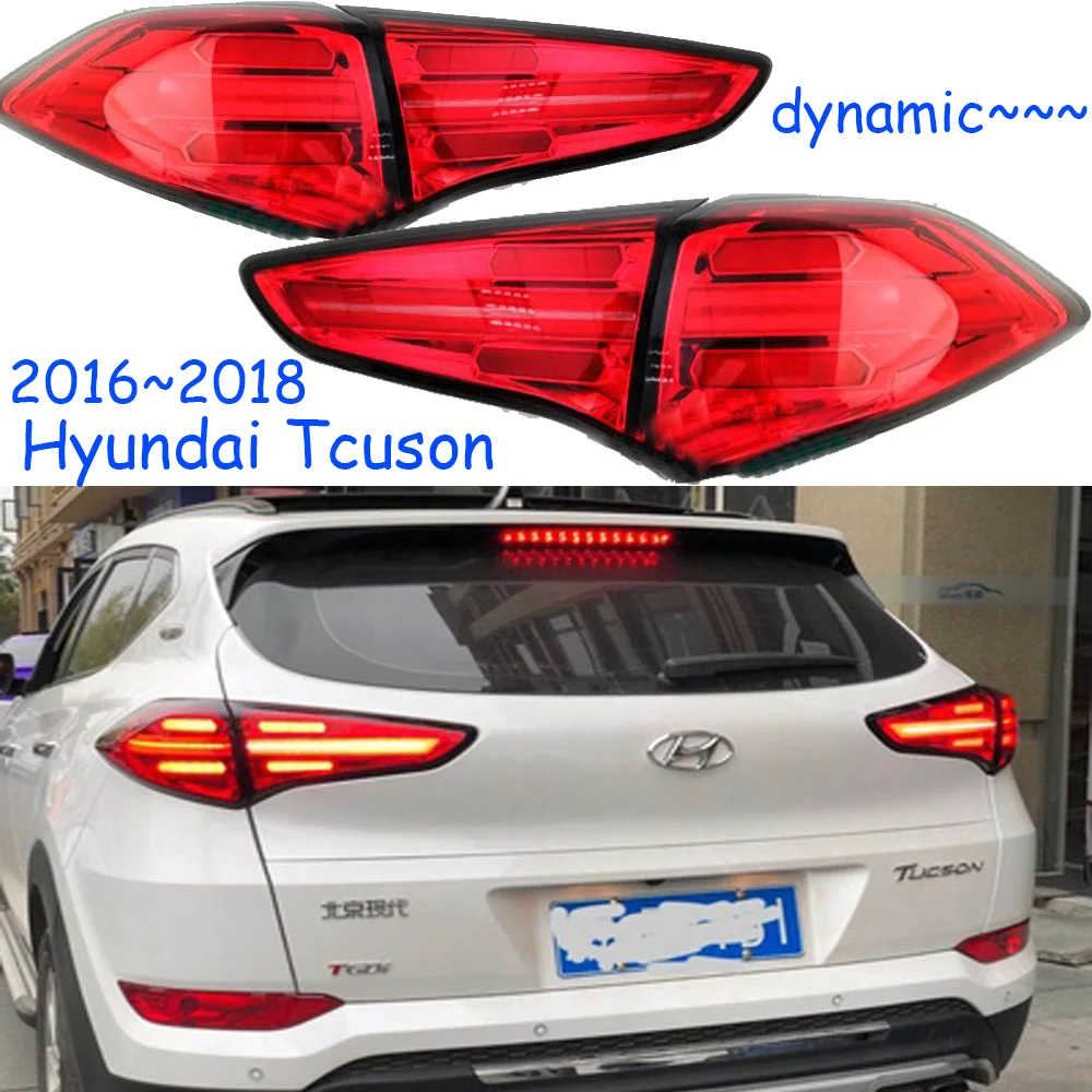 Tucson хвост светильник 2016 ~ 2018 Бесплатная доставка! Светодиодный задний