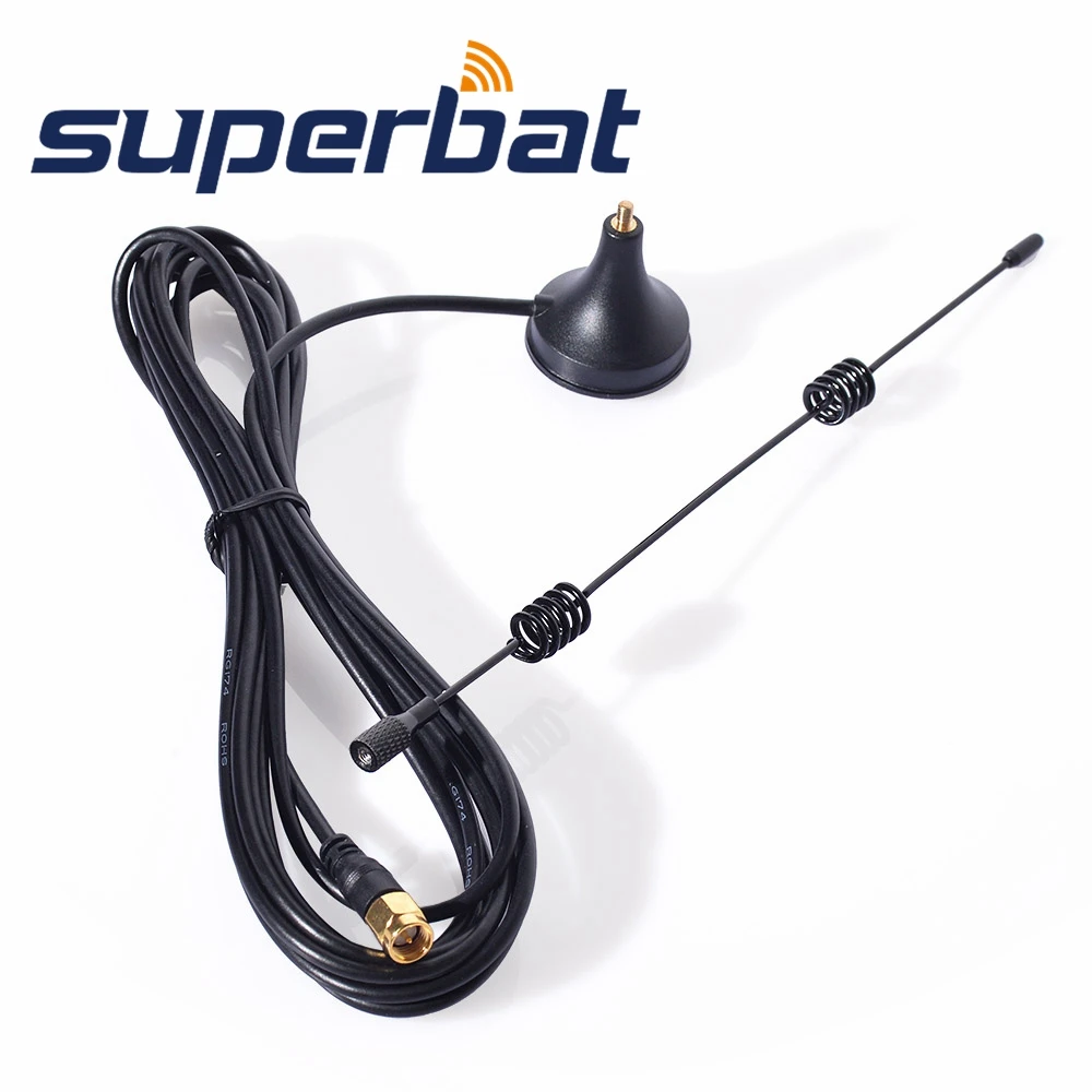 Superbat 2 4 ГГц Wi Fi усилитель сигнала WLAN Antenna разъем SMA 7dBi Wireless 5X Range Extender|booster antenna|signal