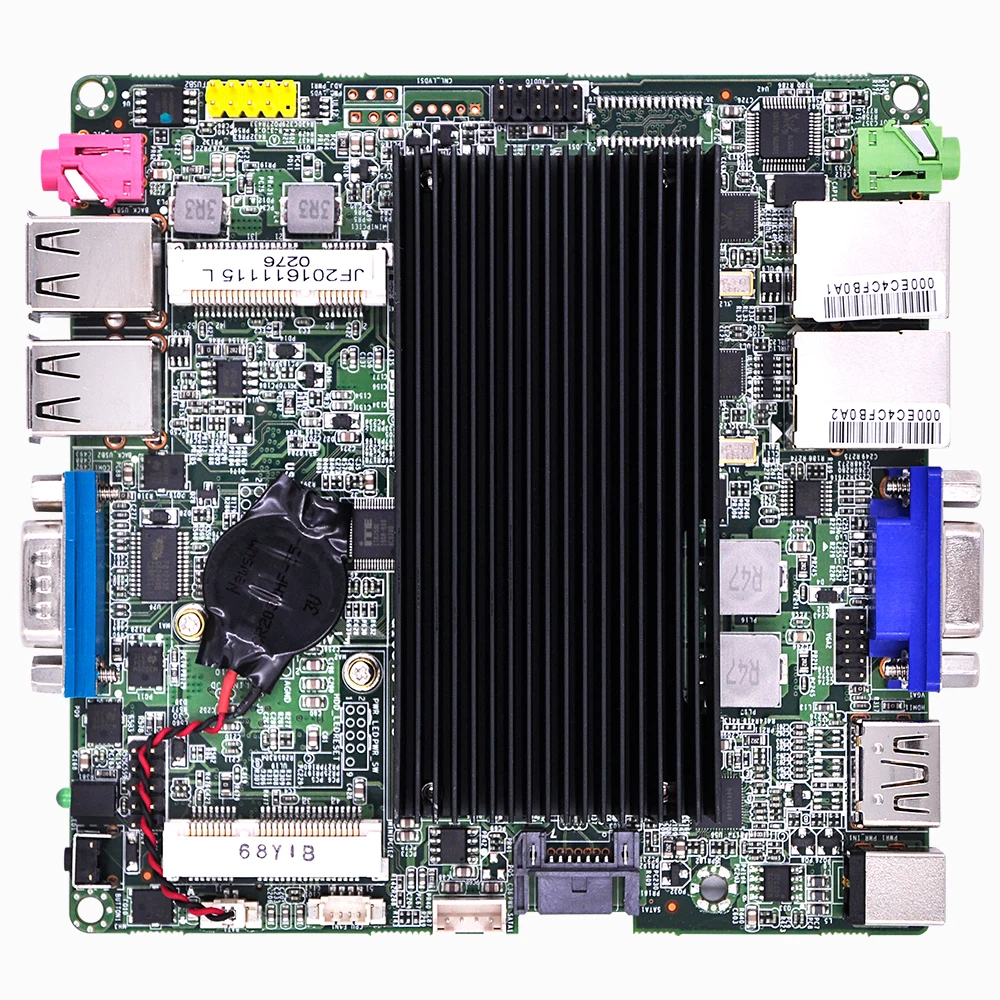 OEM Qotom Мини ПК плата Q1007G2 P celeron 1007U двухъядерный низкомощный безвентиляторный