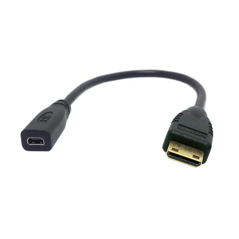 Разъем Micro HDMI v1.4 типа D гнездо C Mini 10 см|Компьютерные кабели и разъемы| |