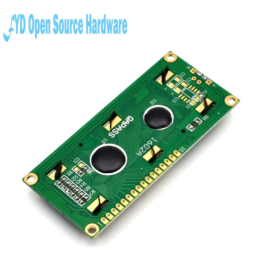 5 шт. IIC/I2C 1602 ЖК-дисплей модуль LCD-1602 I2C синий дисплей 5В | Электронные компоненты и