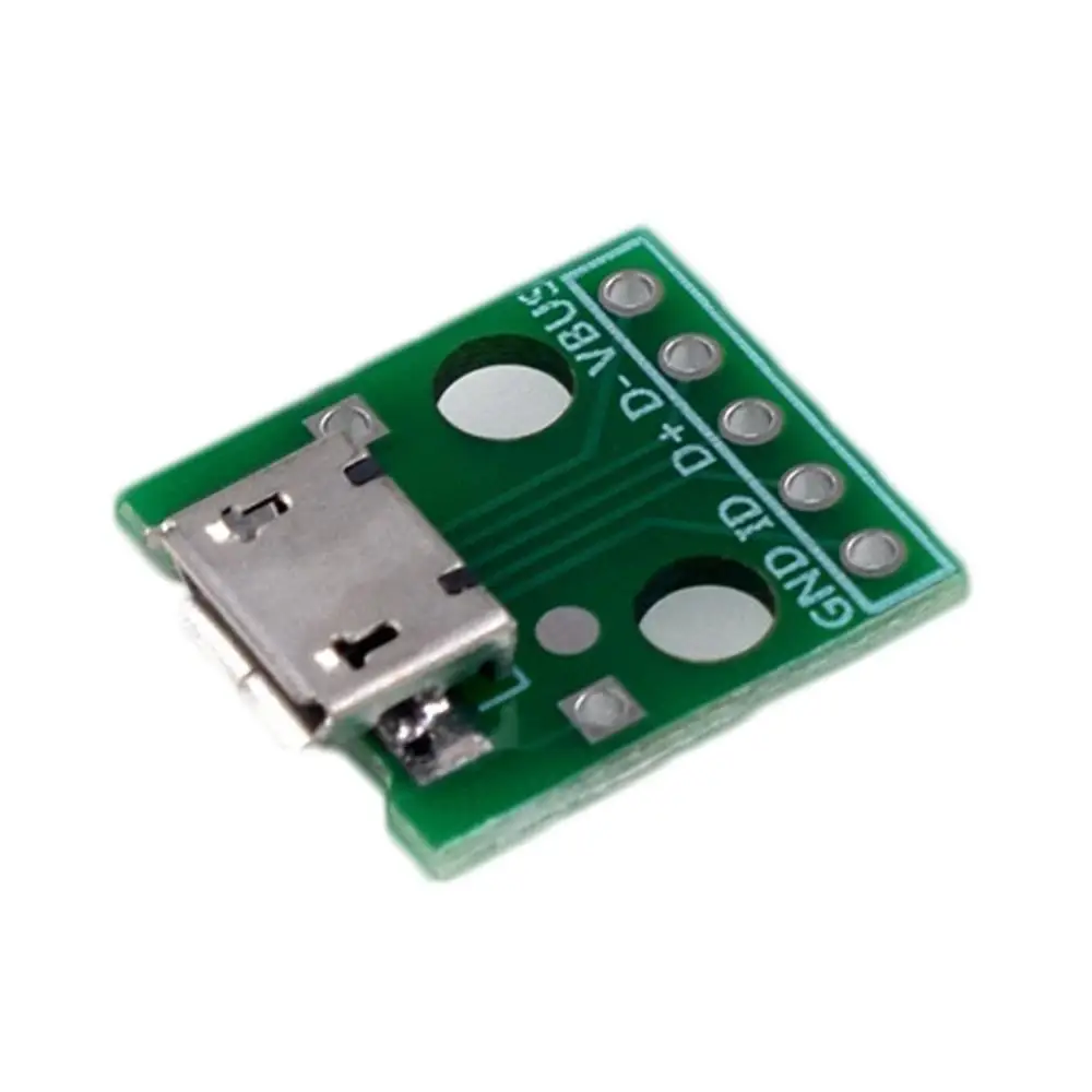 MICRO USB Для Dip Female B Type Mike 5p патч для инвертирования адаптера пластина припоя |