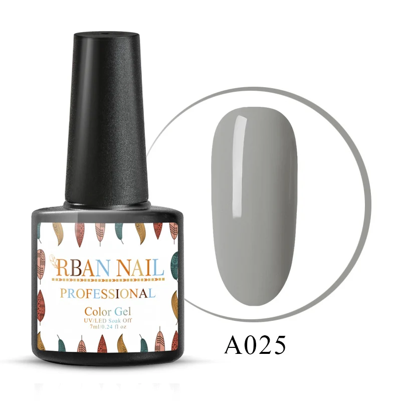 RBAN NAIL 7 мл УФ-гель для ногтей золотой блеск ногтей Laquer голографическая блестящая гель лак замачиваемый лак для творчества маникюрное украшение - Цвет: M30025