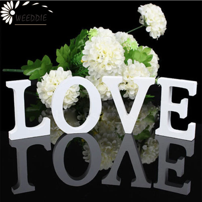 Деревянные буквы алфавита для украшения дома 1 шт. | Дом и сад