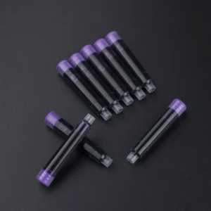 24 шт., одноразовые чернильные стержни для перьевой ручки