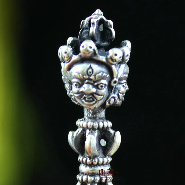 Мини размер ручной работы непальская медная Ваджра Тибетские буддийские