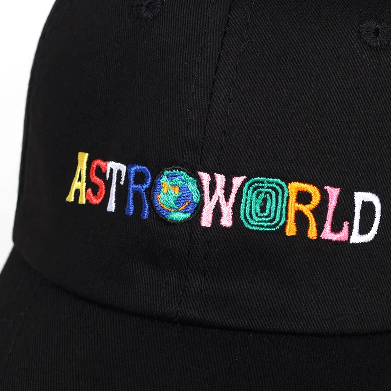 Высокое качество Трэвиса Скоттс астромир Хлопок Snapback кепка бейсболка для мужчин