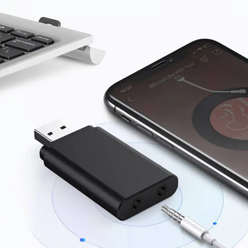 2 в 1 беспроводной Bluetooth передатчик приемник USB стерео 4 аудио адаптер | Электроника