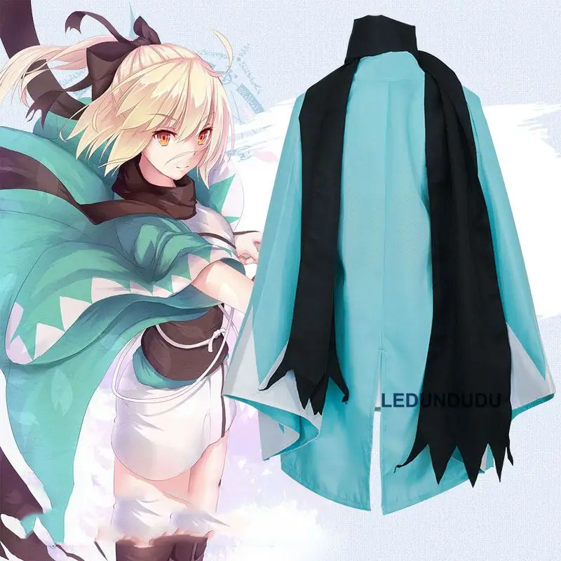 16 частей в 1 Набор FGO Fate Grand заказать костюмы для косплея Sakura Saber Okita Souji кимоно
