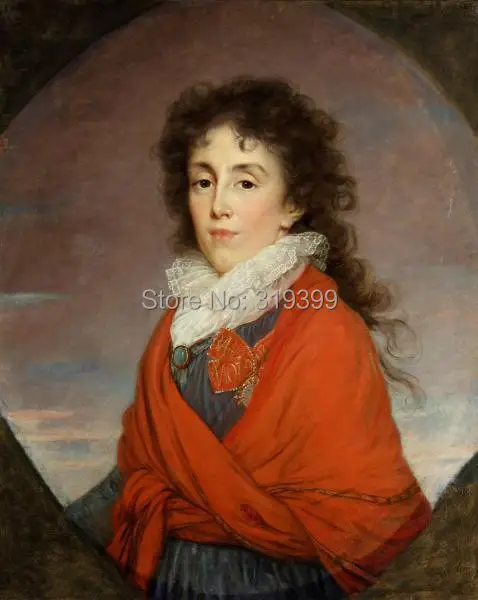 

Ekaterina-i-kutuzova-wife-of-russian-field-marshal-m-i-kutuzov-1795 by Louise elisжет Vigee Le Brown, картина маслом