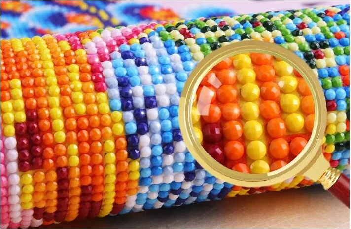 DIY картина вышитая бисером мультфильм девушка Кристалл Полный Круглый дрель