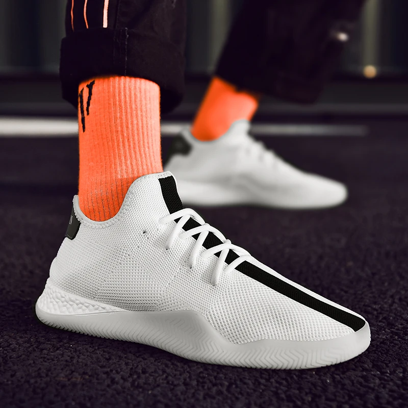 Casual Shoes Man Mesh Breathable Summer Comfortable White Men's Sneakers Outdoor Sweat-Absorbant Male Zapatillas Hombre |
