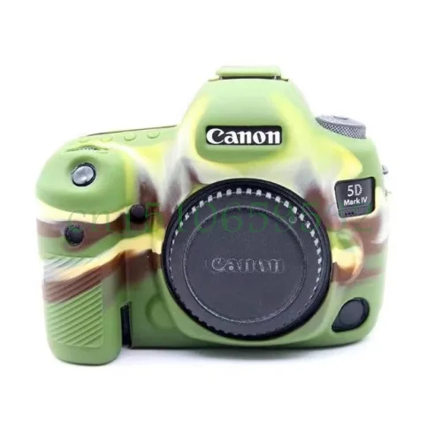 5D4 силиконовый чехол, сумка для камеры Canon EOS 5D4 5D Mark IV, резиновая сумка для камеры, чехол для 5D4, черный, красный, желтый, камуфляж