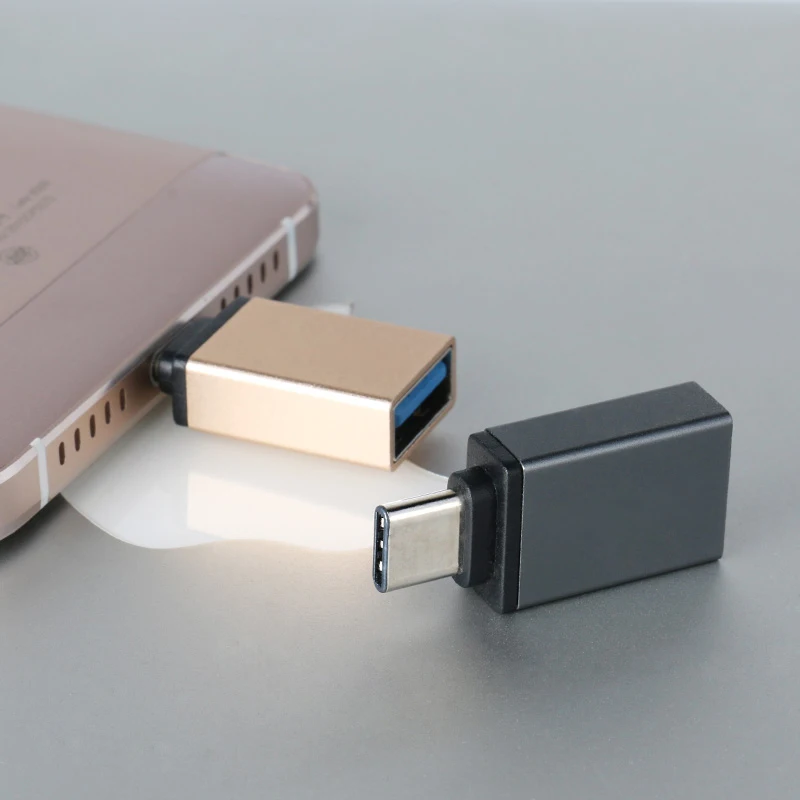 USB C 3 1 кабель Type otg адаптер с разъемом c OTG для Xiaomi mi a1 ZUK z2 Huawei P9 P20 pro Lite чехол из ПВХ