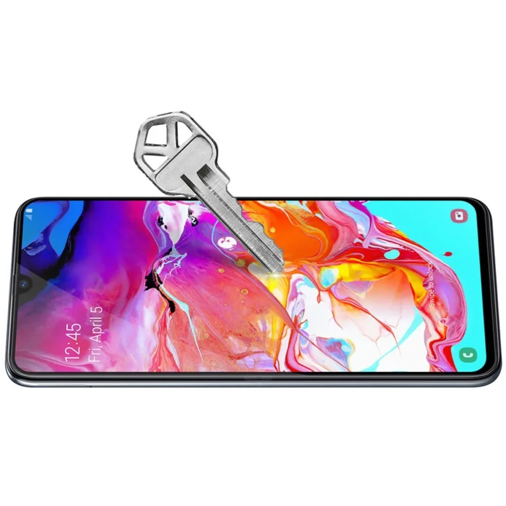NILLKIN CP+ PRO Защита экрана для мобильного samsung Galaxy A70 полное покрытие закаленное стекло пленка для samsung A70