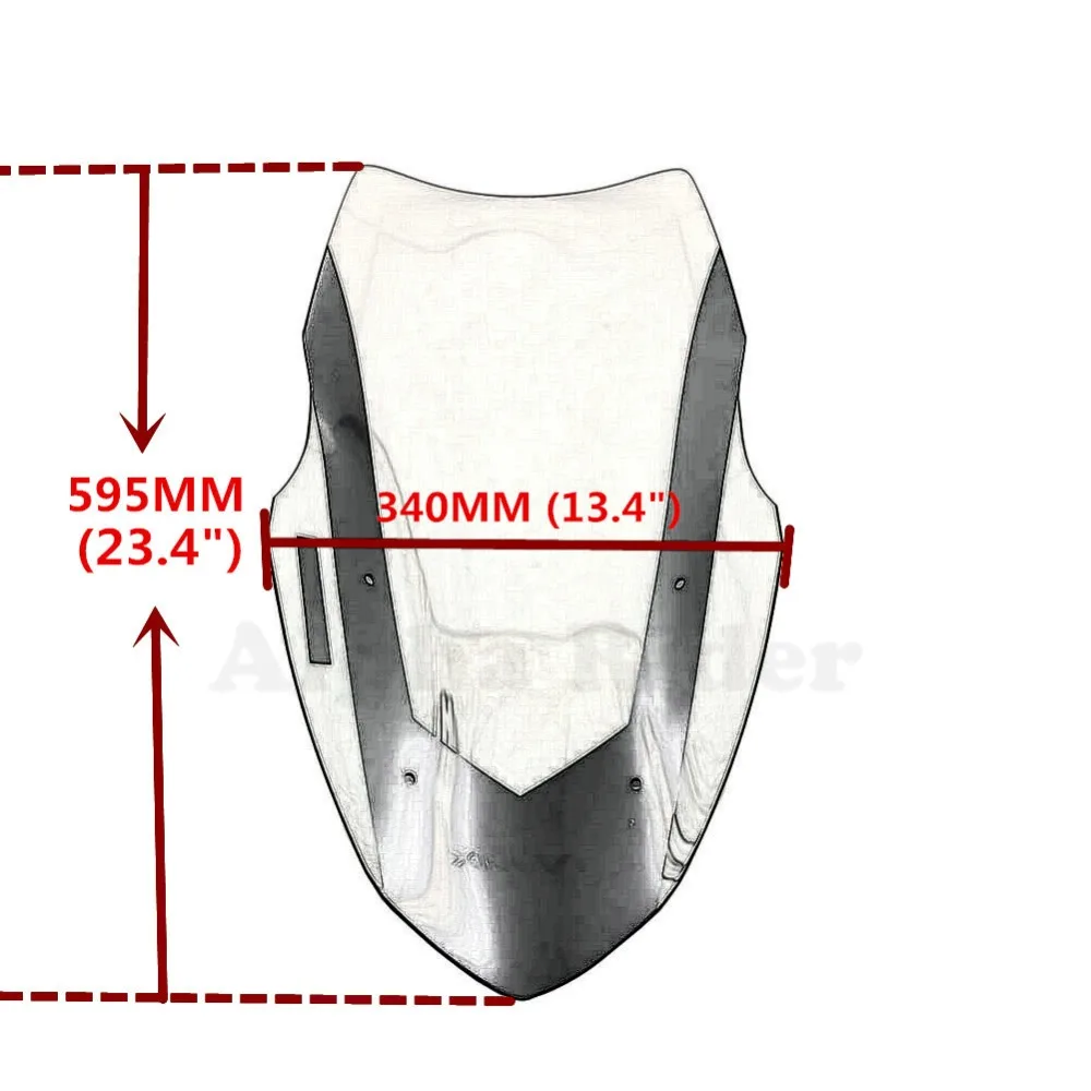 16 18 лет для Yamaha NMAX155 лобовое стекло мотоцикла воздушный поток дефлекторное N MAX NMAX