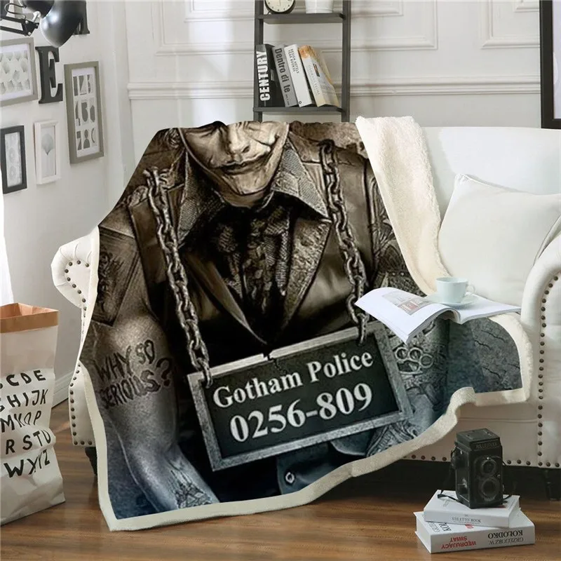 

Punisher Game Sherpa Blanket Fashion Travel Youth Beds Outlet Throw Washable Fleece Blanket Drop Ship