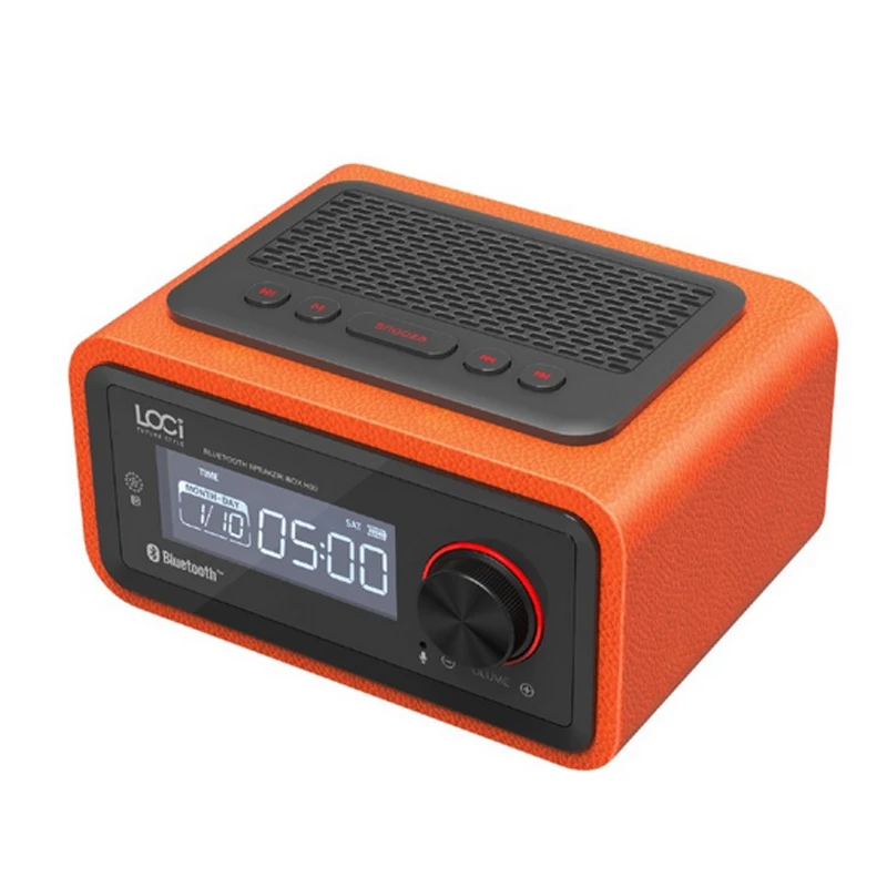 Беспроводная Настройка будильника функция fm радио Bluetooth вставной динамик