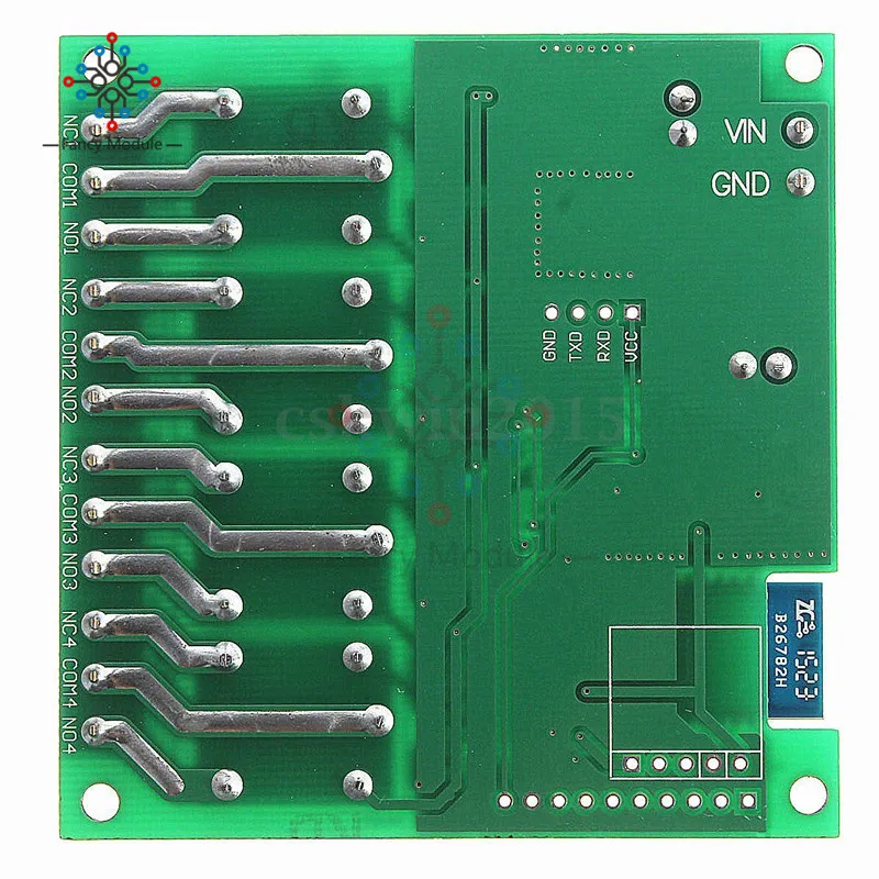 Релейный модуль с Bluetooth 12 В постоянного тока 4 канала|bluetooth relay module|12v modulemodule |
