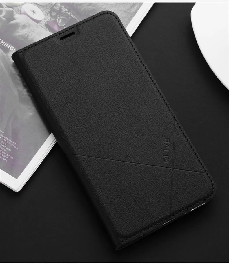Black Huawei honor 8x 8c 8a чехол из искусственной кожи Бизнес Серия Флип Чехол подставка чехол для huawei honor 8x 8c 8a 8x max Чехол#0918 - Цвет: Black