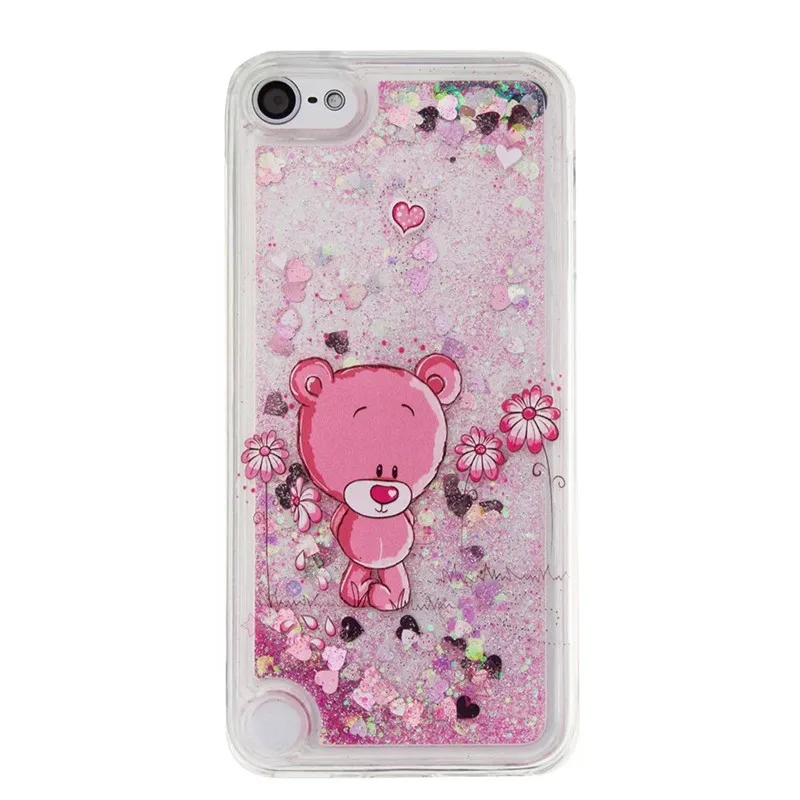 2017 Новый Мягкий Чехол для iPod Touch 5 Шику Блеск тпу Силиконовый 6 Девушки Coque Fundas |