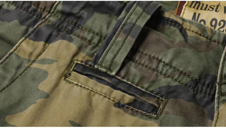 ReFire gear военные Маскировочные шорты мужские много карманов армейские карго шорты летние повседневные свободные хлопковые камуфляжные тактические шорты 29-42