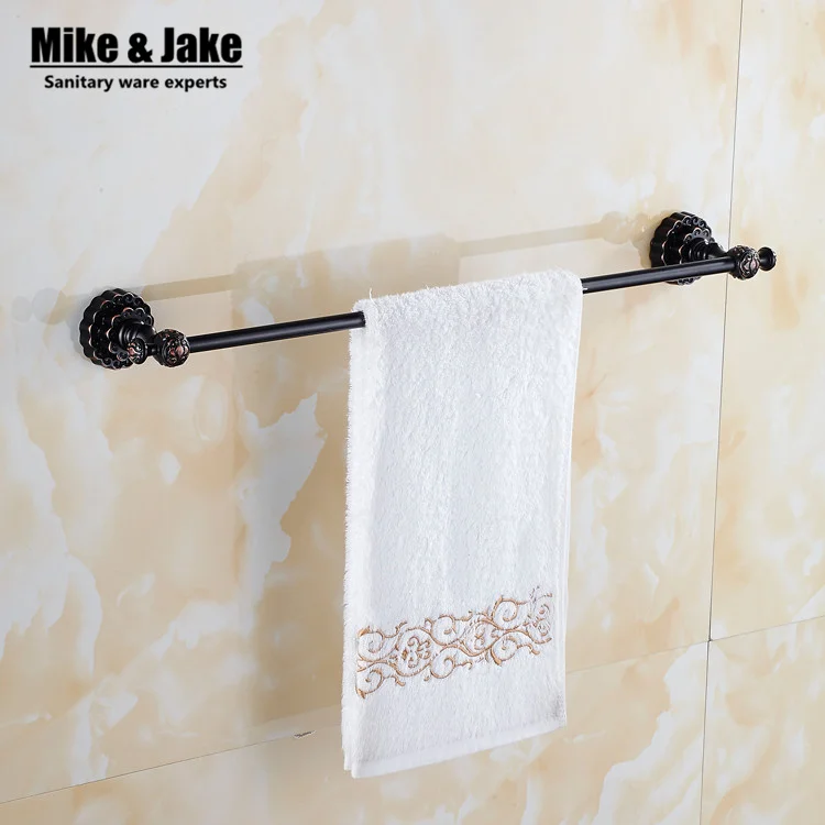 Античные аксессуары для ванной латунный 50 см один кронштейн полотенец в ванную