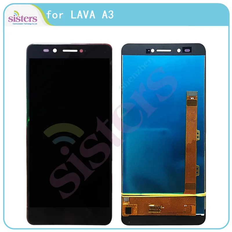 ЖК дисплей для LAVA A3 экран сенсорный дигитайзер запасная часть телефона