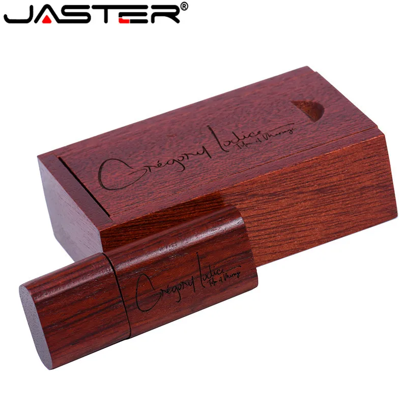 JASTER розовое дерево клен дерево персональный логотип usb флэш-накопитель usb 2,0 4 ГБ 8 ГБ 16 ГБ 32 ГБ 64 ГБ фотография подарок Walunt wood